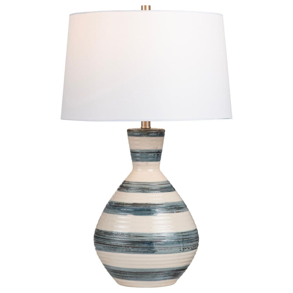 Crestview Collection Avent Table Lamp in Cream and Navy, , large