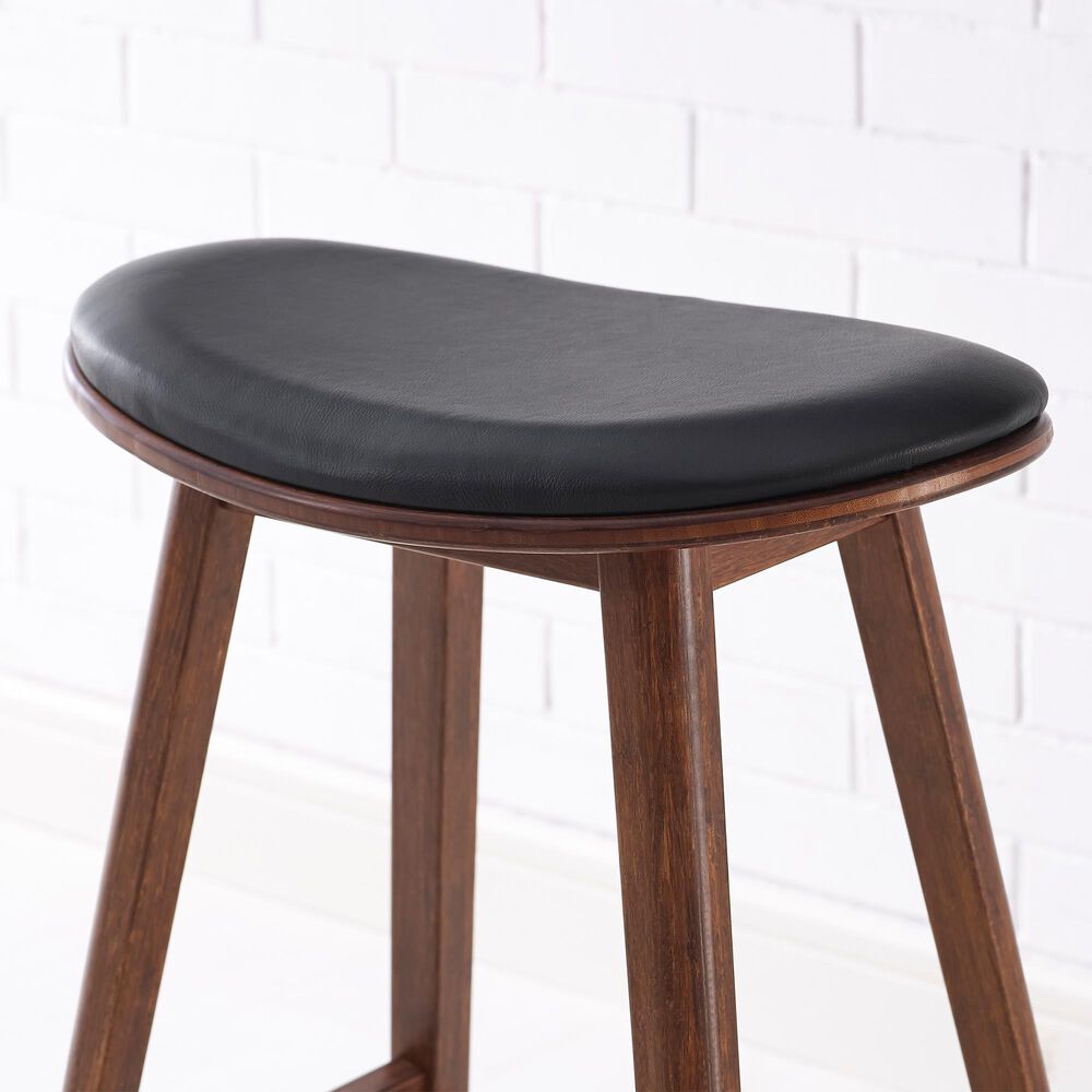 Natural Bamboo Furnishings 26&quot; Contemporary Counter Stool in Exotic Bamboo, , large