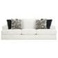 Ashley Karinne Stationary Sofa and Loveseat Set in Linen, , large