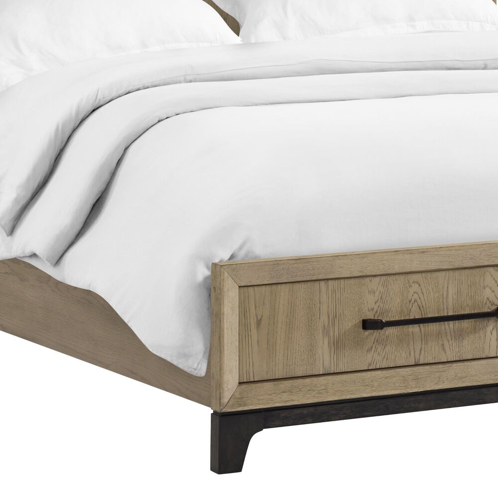 Emerald Home Furnishings Sutton Place Queen Storage Bed in Caramel and Cocoa, , large