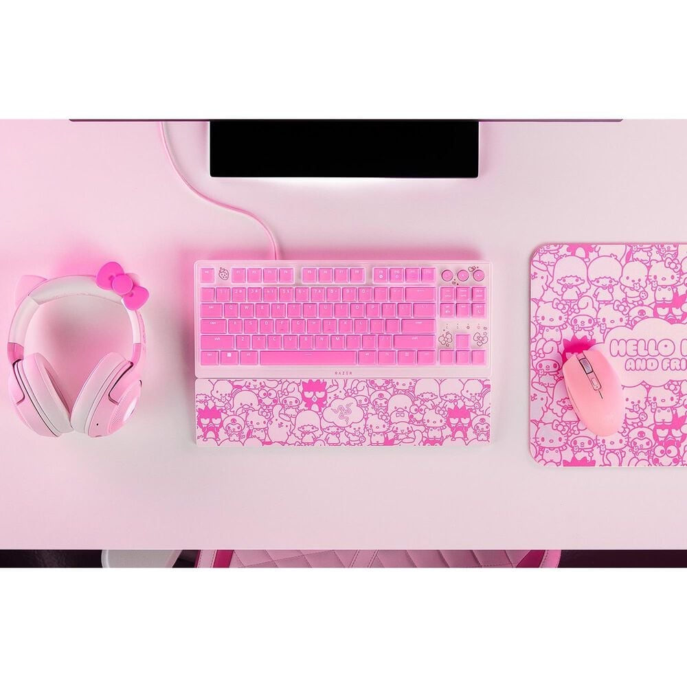 Razer Ornata V3 Tenkeyless Hello Kitty and Friends Edition Keyboard in Pink, , large