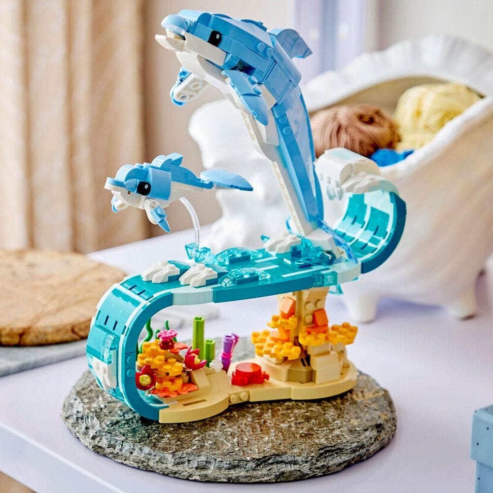 LEGO Creator Sea Animals - Beautiful Dolphins Building Set, , large