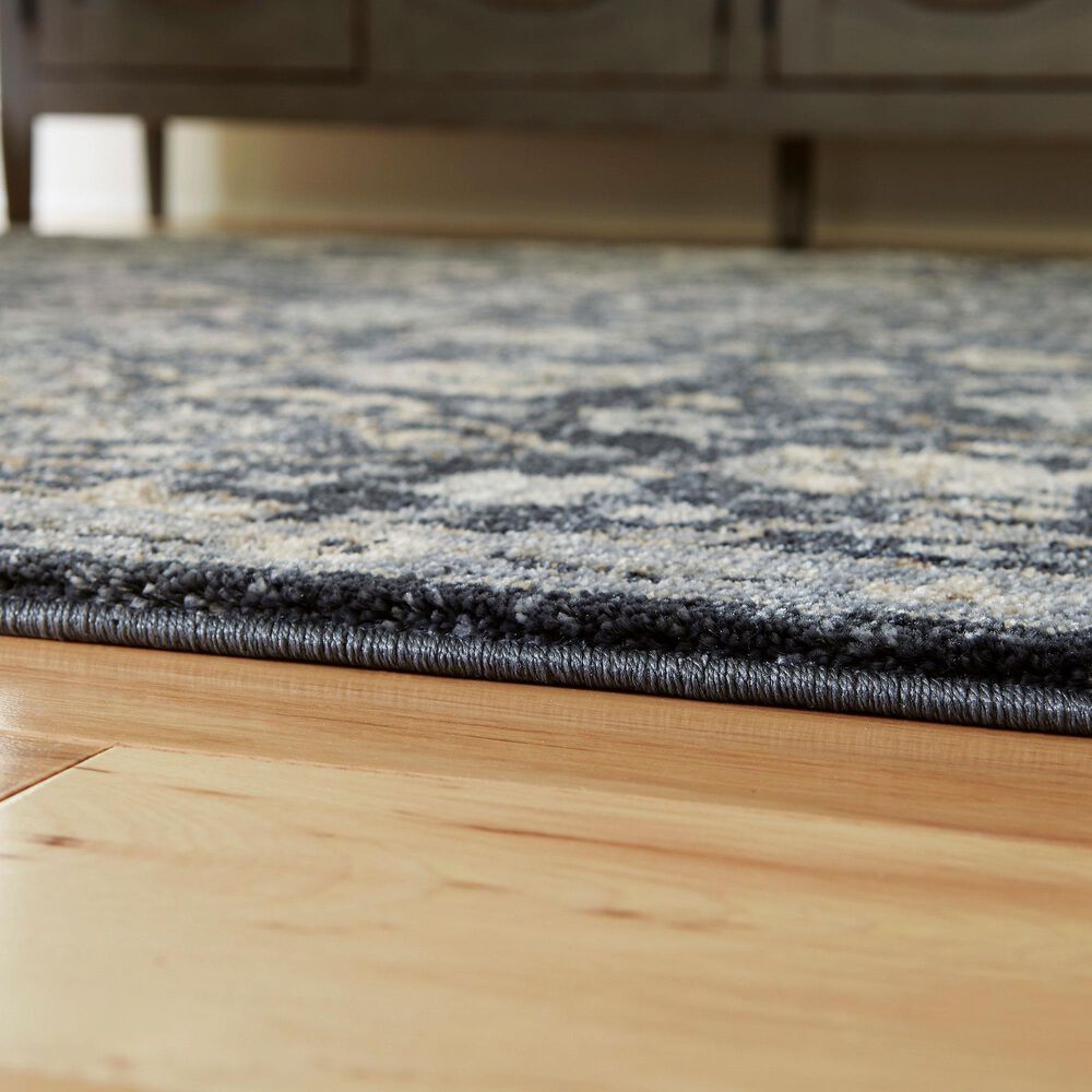 Ashley Hilcott 7&#39;10&quot; x 10&#39;6&quot; Blue, Cream and Brown Area Rug, , large
