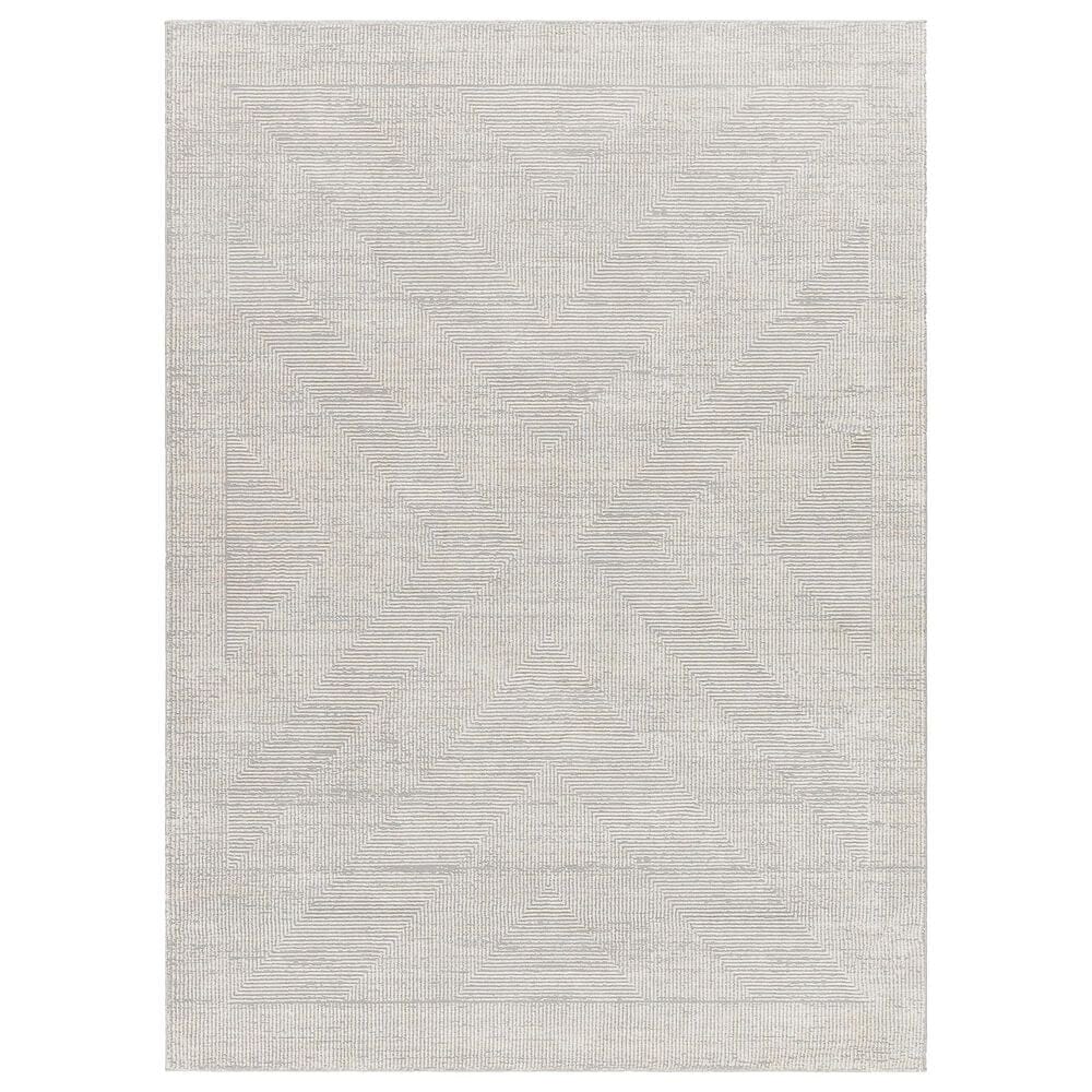 Surya Alder 1"11" x 3"9" Gray, Cream, Light Slate, Ivory, Tan and Taupe Area Rug, , large