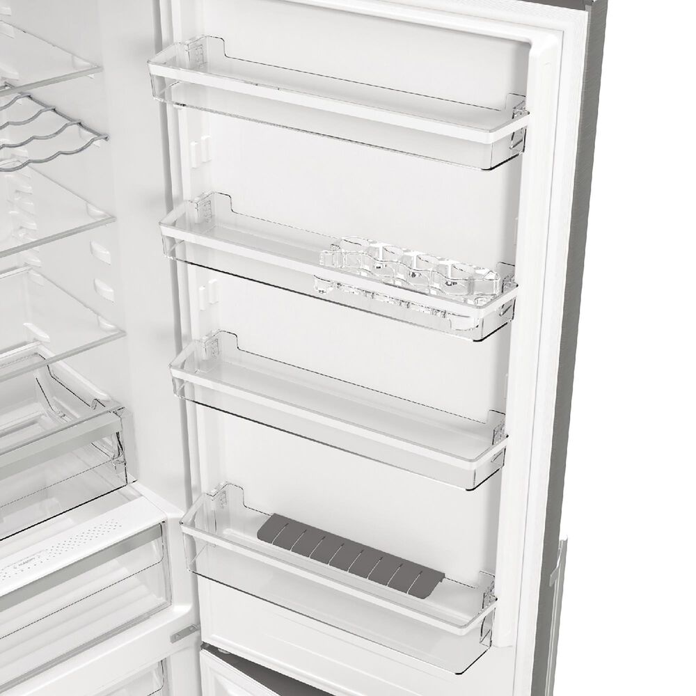 SMEG 12.47 Cu. Ft. Freestanding Bottom Mount Refrigerator in Stainless Steel, , large