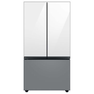 Samsung Bespoke 30.1 Cu. Ft. 3-Door French Door Refrigerator with Beverage Center - Panels Sold Separately, , large