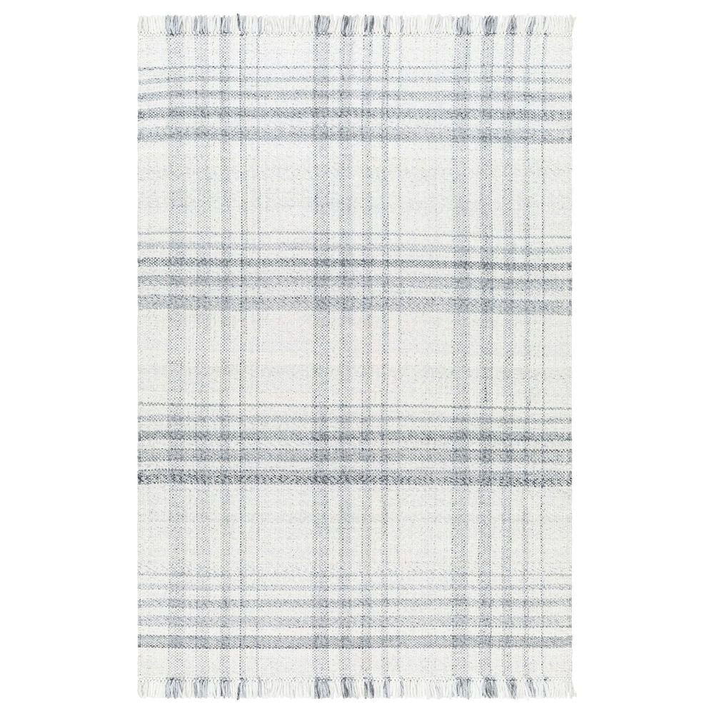 Surya Primrose 10" x 14" Off-White, Medium Gray and Gray Indoor/Outdoor Area Rug, , large