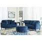 Signature Design by Ashley Enderlin Loveseat in Ink Velvet, , large