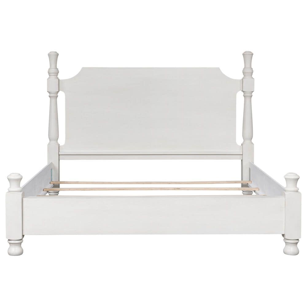 Ashley Rowlenstown 4-Piece Queen Poster Bedroom Set in Antique White, , large