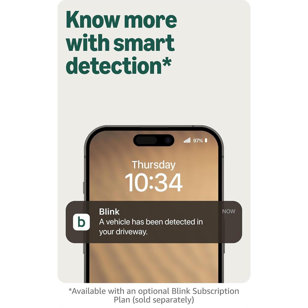 Blink Outdoor 2K+ 5-Security Camera System with Sync Module Core in Black, , large