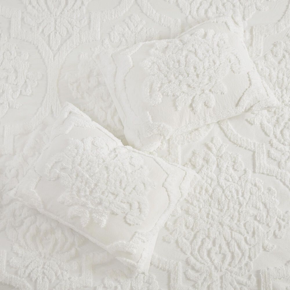 Hampton Park Viola 3-Piece Full/Queen Comforter Set in White, , large