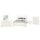 Viceray Collections Tide and Timber 5 Piece Full Poster Bedroom Set in White Maple, , large