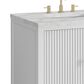 James Martin Vanities Myrrin 60" Double Vanity in Bright White with 3 cm Victorian Silver Quartz Top, , large