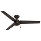Hunter Cassisus 52" Outdoor Ceiling Fan in Premier Bronze, , large