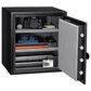 Fortress Large Fireproof and Waterproof Personal Safe in Black, , large
