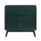 Crestview Collection Pomeroy 3-Drawer Chest in Emerald, , large