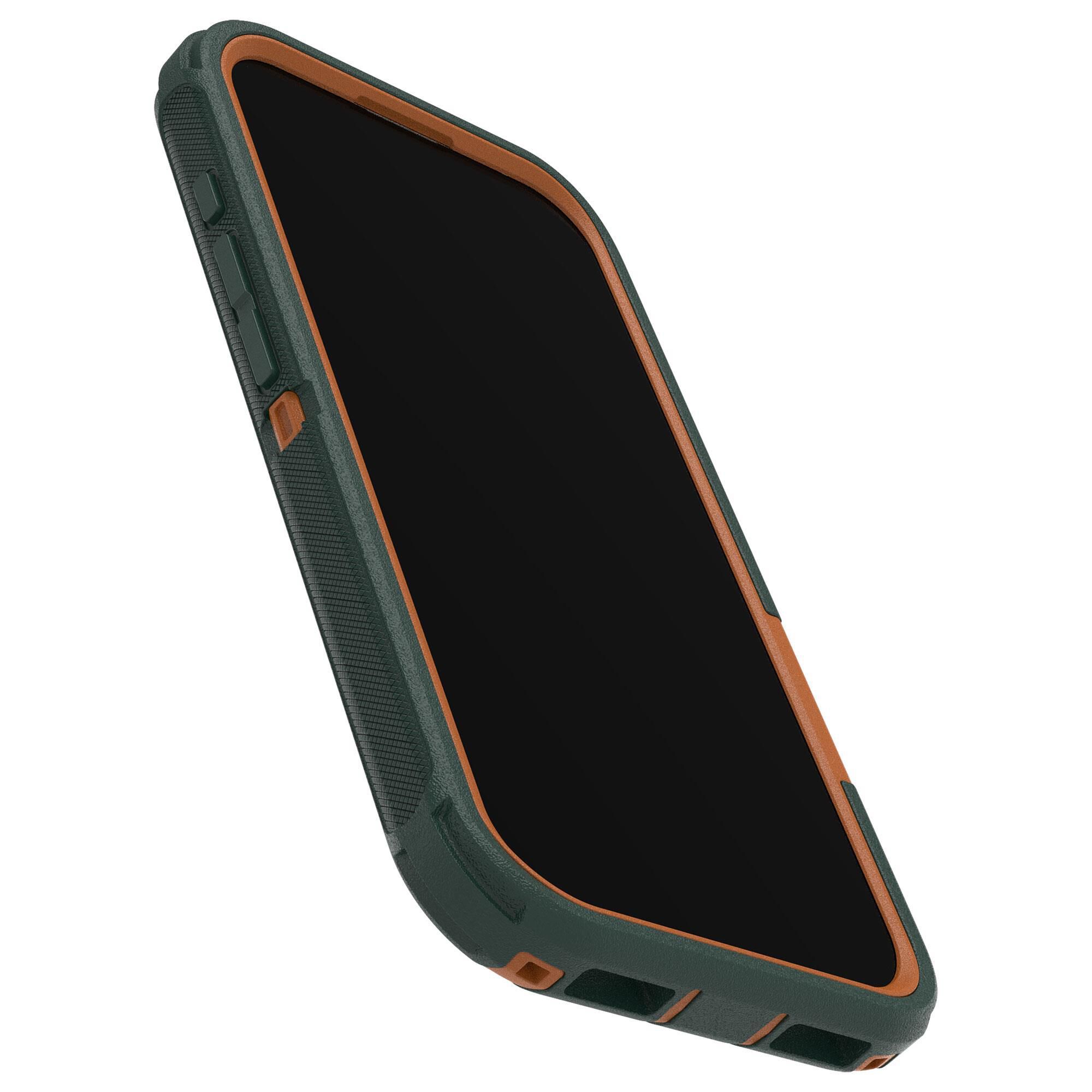 OtterBox Defender Pro MagSafe Case for iPhone 17 in Green Intrigue