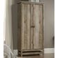 Sauder Cannery Bridge Storage Cabinet in Lintel Oak, , large