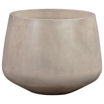 Blue River Amethyst Medium Patio Planter in White, , large