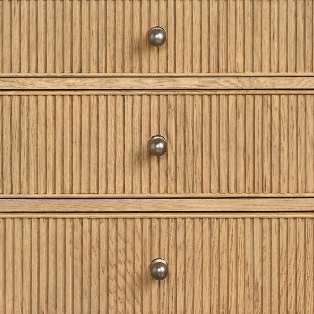 Universal Furniture Avaline King Storage Bed with Two Nightstands in Skylark, , large