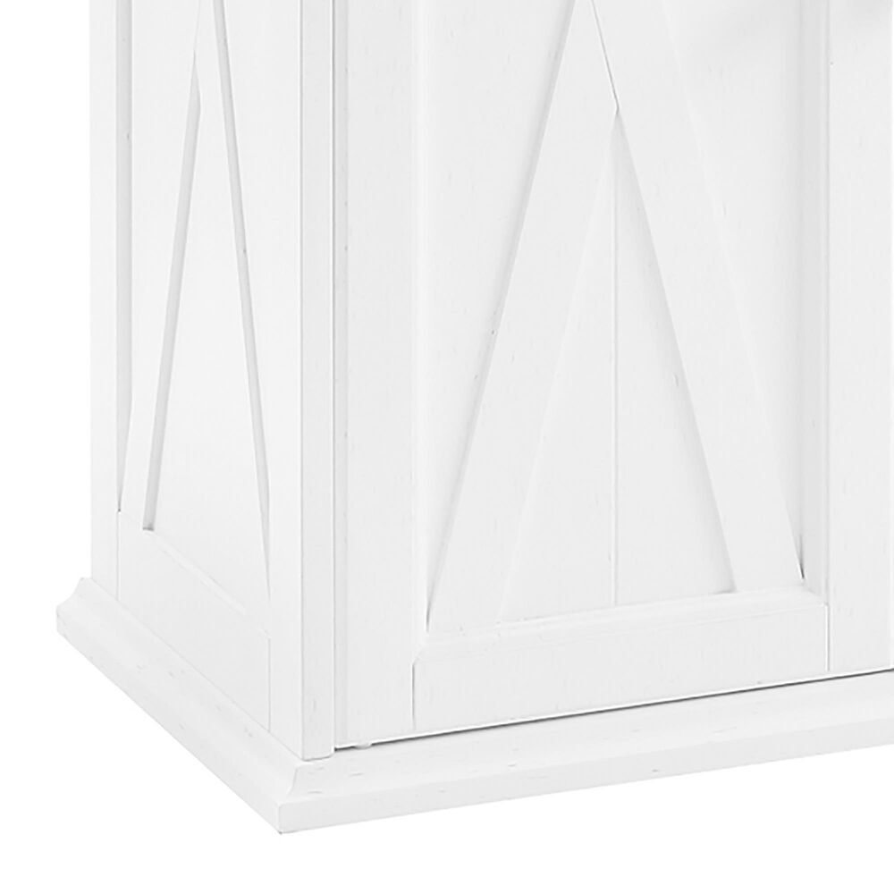 Crosley Furniture Clifton Tall Pantry in Distressed White, , large