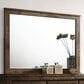 New Heritage Design Blue Ridge Dresser Mirror in Rustic Gray, , large
