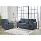Ashley Rannis Manual Rocker Recliner in Navy, , large