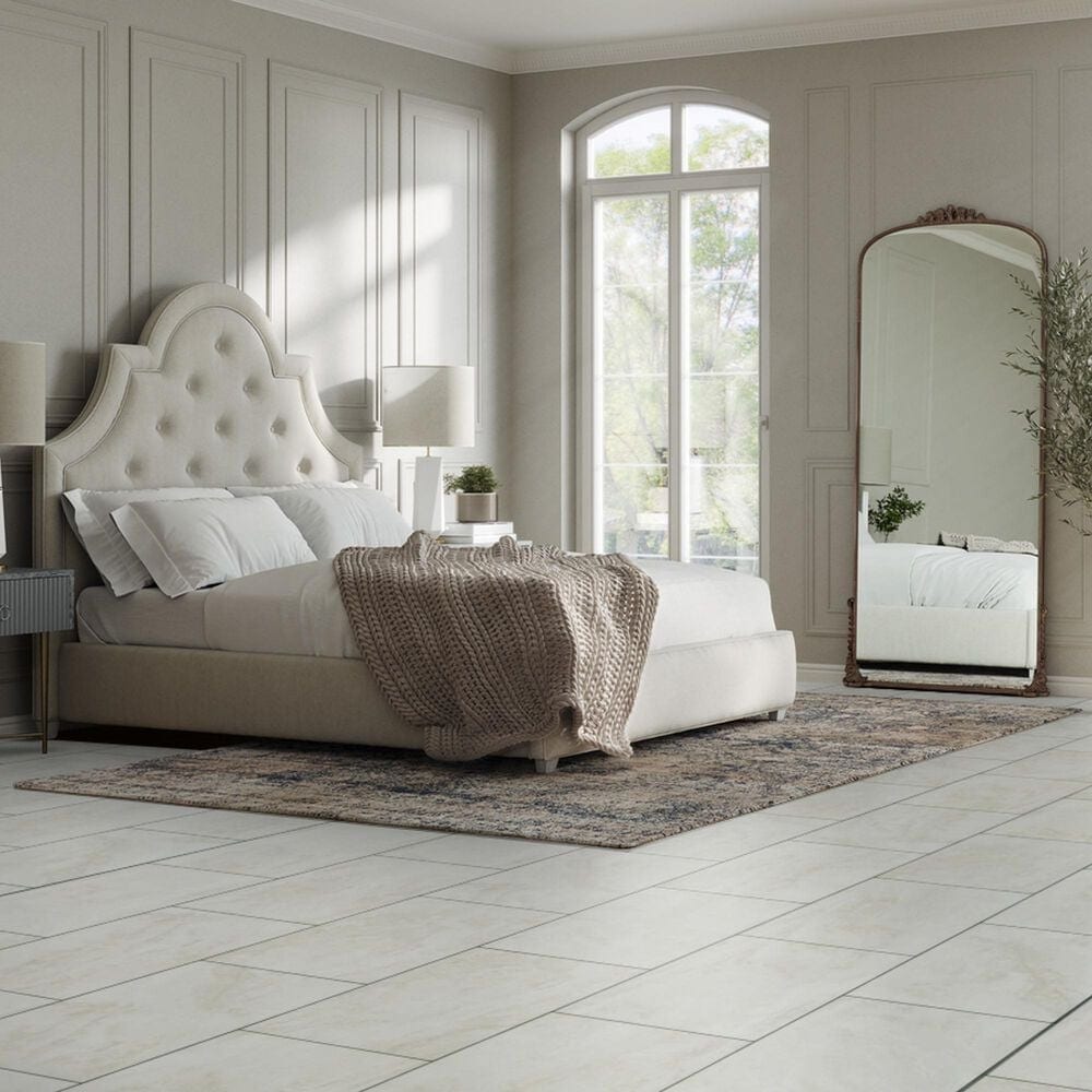 Mannington REALTA Glue Down Austrian Snow 12&quot; x 24&quot; Luxury Vinyl Tile, , large