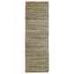 L&R Resources Natural Fiber Braided 2"6" x 7"9" Spa Blue, Tan and Aqua Blue Runner, , large