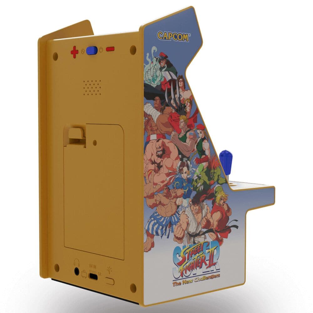 My Arcade Super Street Fighter II Micro Player Pro Portable Retro Arcade in Yellow, , large