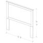 Lemoore Essential Queen/Full Panel Headboard in Grey Walnut, , large