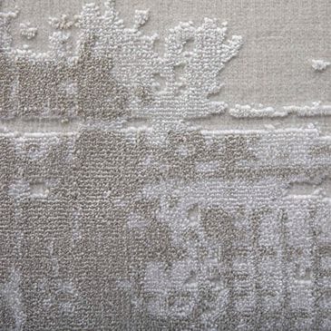 Feizy Prasad Ivory and Beige 5" x 8" Area Rug, , large