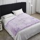 Duke Imports Orchid Frost Plush Throw in Purple, , large