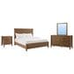 Riverside Furniture Henderson 4 Piece Queen Platform Panel Bedroom Set in Toasted Pecan, , large