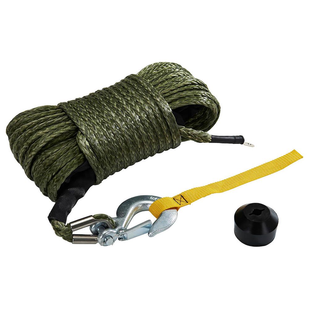 Off Terrain Synthetic Winch Rope Kit 95ft x 0.375in, , large