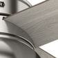 Hunter Loki 36" Ceiling Fan with LED Lights in Brushed Nickel, , large