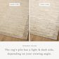 Loloi Bleecker Sand and Charcoal 4" x 6" Area Rug, , large