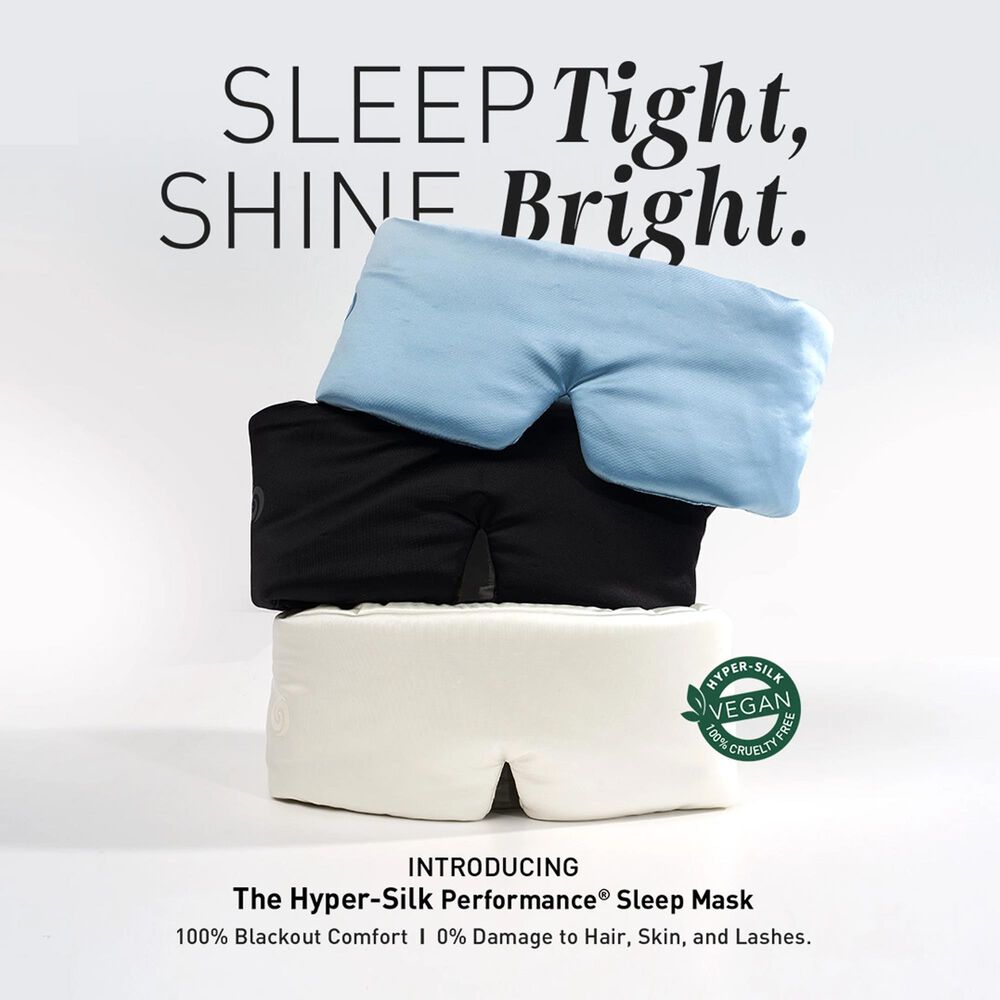 Bedgear Hyper-Silk Sleep Mask in White, , large
