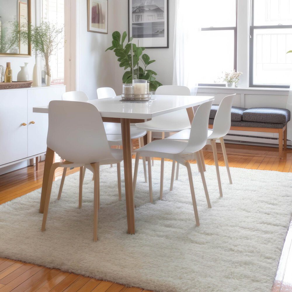 Dalyn Rug Company Voyage VY2 Ivory 3' x 5' Area Rug, , large