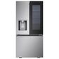 LG 25 Cu. Ft. Standard-Depth French Door Refrigerator in Stainless Steel, , large