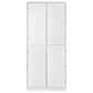 HOMLUX HOMLUX 72" Tall Farmhouse Kitchen Pantry Cabinet with 8 Door Shelves, Curved Design Storage Cabinet with 3 Adjustable Shelves, Hidden Drawer, Versatile Cupboard for Kitchen, Dining & Bathroom, White, , large