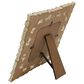 Maple and Jade Vintage Hand-Carved Acanthus Photo Frame in Whitewashed and Natural Brown, , large