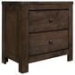 Emerald Home Furnishings Ashton Hills 2-Drawer Nightstand in Ash Brown, , large