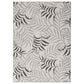 Nourison Garden Oasis Nature Grey 9" x 12" Indoor/Outdoor Area Rug, , large