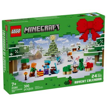 LEGO Minecraft Advent Calendar 2025 Building Set, , large