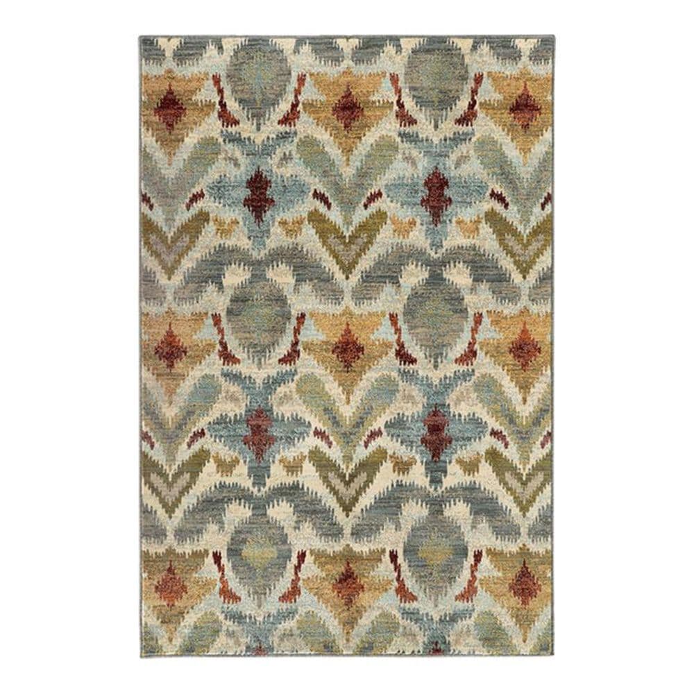 Oriental Weavers Sedona 6371C 7"10" x 10"10" Ivory Area Rug, , large