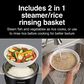 Deal Partners, Inc 16-Cup Rice Cooker and Steamer in Black, , large