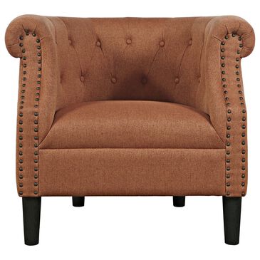 Waltham Lily Accent Chair in Spice, , large