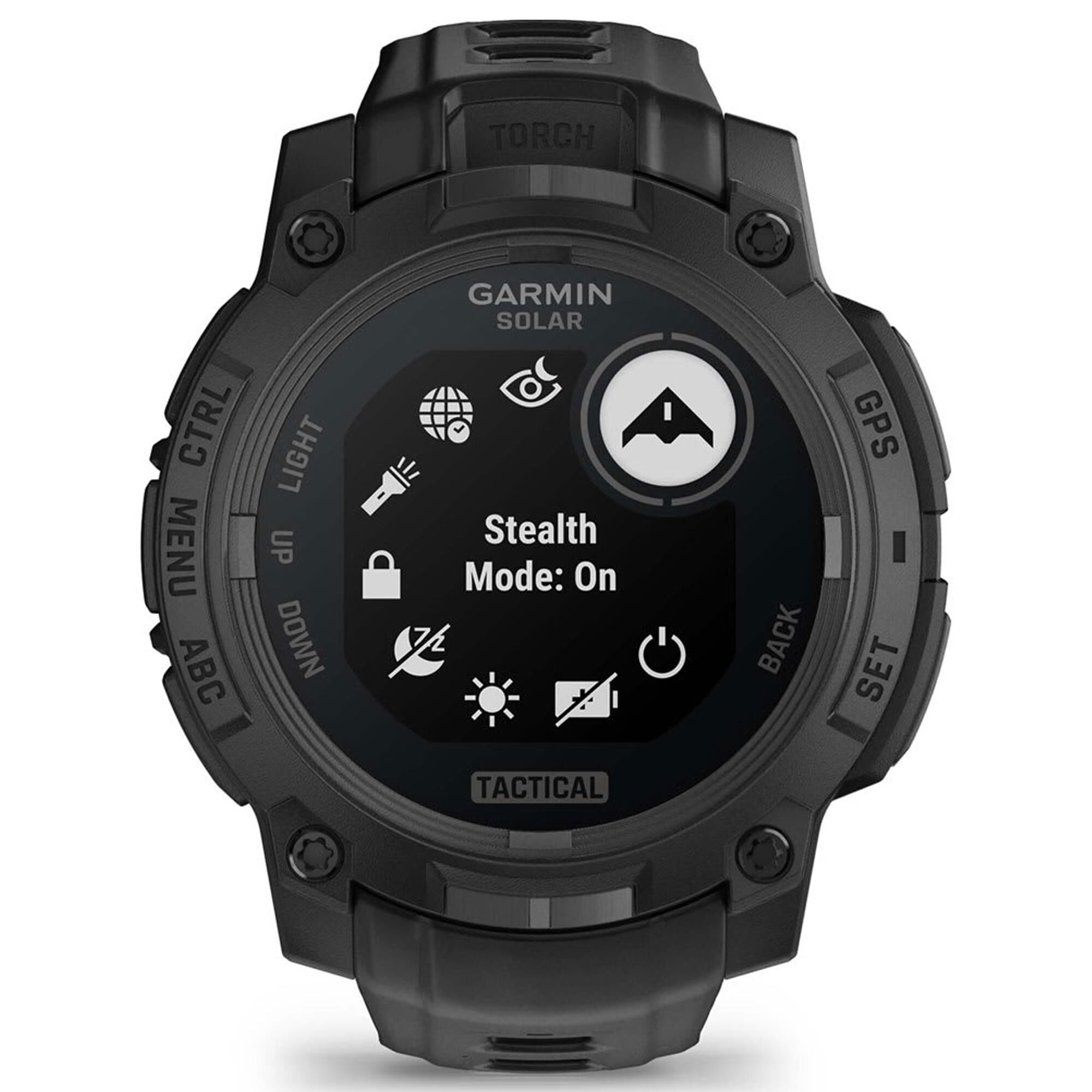 Garmin Instinct 3 Tactical Edition Solar Smartwatch 45mm Case with