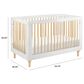 Babyletto Lolly 3-In-1 Convertible Crib in White and Natural, , large